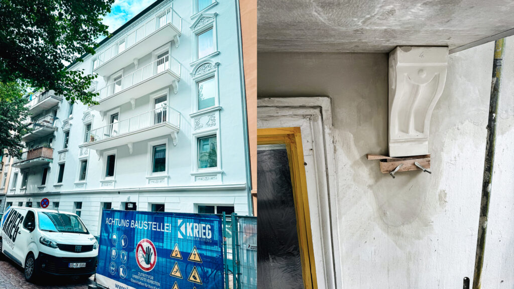 Balkonsanierung unter Denkmalschutz